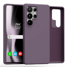 Mercury Silicone Samsung Galaxy S25 Ultra tok lila