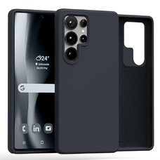 Mercury Szilikon Samsung Galaxy S25 Ultra tok - sötétkék