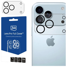  Apple iPhone 17 Pro Max 3MK Lens Pro FullCover kameravédő üvegfólia