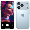  Apple iPhone 17 Pro Max 3MK Lens Pro FullCover kameravédő üvegfólia - 2. kép