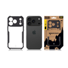  Apple iPhone 17 Pro átlátszó/fekete Tactical Quantum Stealth tok - 1. kép