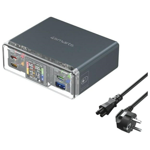 4smarts Lucid 300W töltőállomás DIY móddal szürke