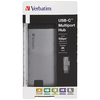 Verbatim USB-C Hub Adapter - USB-C/3xUSB-A 3.0/HDMI/Ethernet/SD/microSD alumínium 49142 - 3. kép