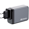 Verbatim GaN 240W Fali Töltő 3xUSB-C/USB-A + EU/UK/US Adapter GNC-240 32205 - 1. kép