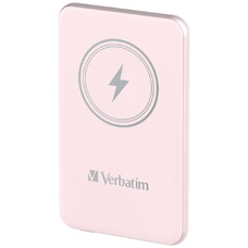 Verbatim Vezeték nélküli Mágneses Power Bank `n` Go 15W 5000mAh rózsaszín 32243