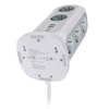 Verbatim Függőleges Hálózati Elosztó 15W 11xAC EU/2xUSB-C/2xUSB-A 2m EUPT-01 fehér 49547 - 0. kép