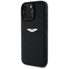  iPhone 16 Pro Max Fekete Aston Martin HC Bőr Victory Design tok - 0. kép