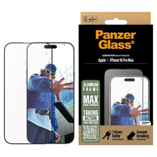 PanzerGlass Kijelzővédő Üveg Alumíniumkerettel iPhone 16 Pro Max 6.9