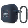 Red Bull Szilikon Logó & Vonalak AirPods Pro 2 tok Sötétkék - 0. kép