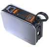 Powerbank 4smarts Lucid 3in1 Hybrid Charger 10000mAh 20W beépített USB-C / Lightning kábellel, ezüst - 1. kép