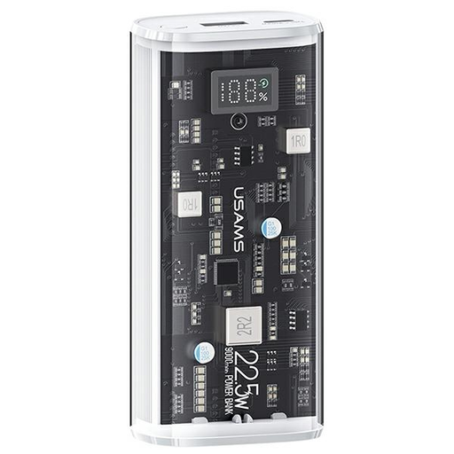 USAMS power bank 9000mAh PD 20W QC3.0+PD kétportos gyors töltés fehér 10KCD18902 (US-CD189),