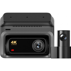 Dash + Hátsó Kamera DDPAI Z60 Duál-Csatornás, 4K, Wi-Fi, 3 hüvelykes LCD, Fekete