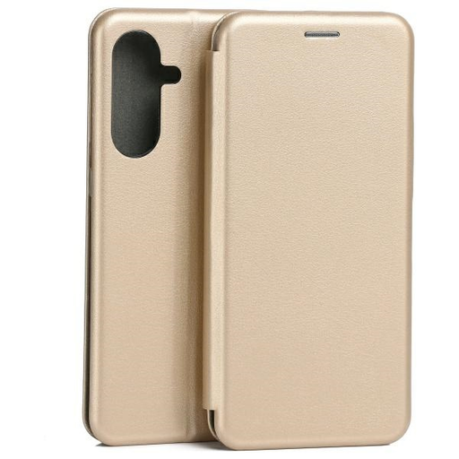 Beline Fliptok Mágneses Samsung Galaxy A56 5G tok Arany