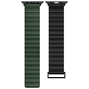 Beline Apple Watch Mágneses Pro Szíj 42/44/45/49mm Fekete/Zöld Fekete/Zöld Doboz - 0. kép
