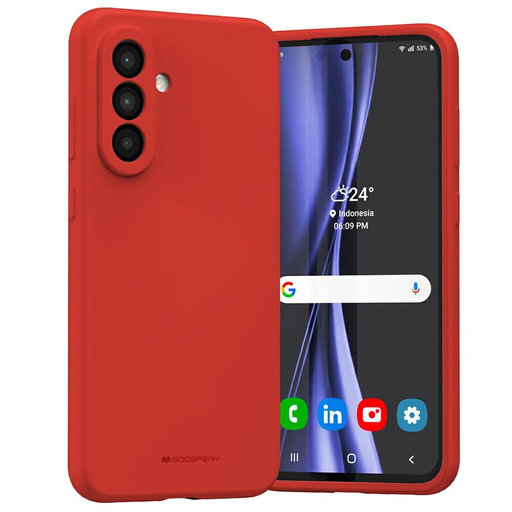 Mercury Szilikon tok Samsung Galaxy A36 piros Mercury Szilikon tok Samsung Galaxy A36 piros