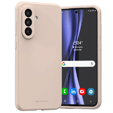 Mercury szilikon tok Samsung Galaxy A56-hoz rózsaszín homok