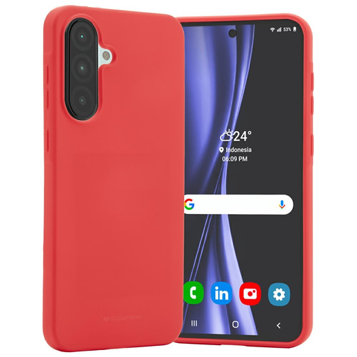 Mercury Soft tok Samsung Galaxy A56 piros Mercury Soft tok Samsung Galaxy A56 piros