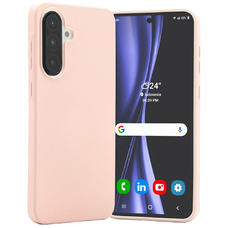 Mercury Soft tok Samsung Galaxy A56-hoz, rózsaszín-homok