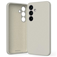 Mercury Silicone Samsung Galaxy S24 tok S921 homokkőszürke