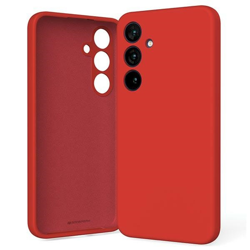 Mercury Silicone Samsung Galaxy S24+ tok piros Mercury Silicone Samsung Galaxy S24+ tok piros