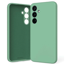 Mercury Silicone Samsung Galaxy S24+ zöld tok