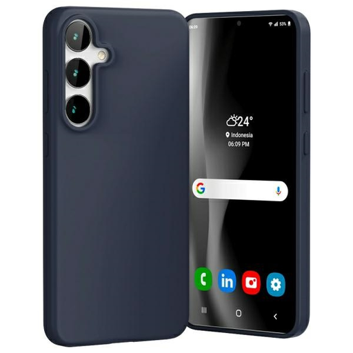 Mercury Soft Samsung S24 FE S721 tok éjfélkék Mercury Soft Samsung S24 FE S721 tok éjfélkék