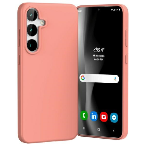 Mercury Soft Samsung S24 FE S721 rózsaszín tok Mercury Soft Samsung S24 FE S721 rózsaszín tok