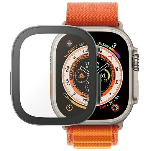 PanzerGlass Teljes Test Apple Watch Ultra2 49mm D3O fekete üvegfólia PanzerGlass Teljes Test Apple Watch Ultra2 49mm D3O fekete üvegfólia