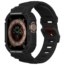 Skinarma Szíj+Tok Mecha 2in1 Apple Watch 49mm fekete tok