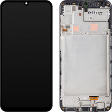 LCD Kijelzőmodul Samsung Galaxy A24 4G A245-hez, fekete