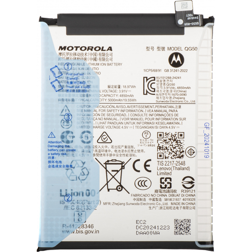 Akkumulátor QG50 Motorola Moto G35-hez