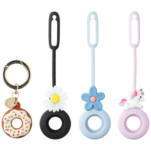 4smarts Omega szilikon AirTag tok 4 darabos készlet több színben 4smarts Omega szilikon AirTag tok 4 darabos készlet több színben