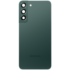 Samsung Galaxy S22+ 5G S906 akkumulátorfedél, Zöld tok