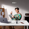 Fali Töltő UGREEN X688 Uno, 100W, 5A, 1 x USB-A - 3 x USB-C, Fekete - 3. kép
