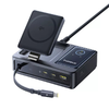 Asztali töltő Baseus Nomos QI 5 az 1-ben, 140W, 5A, 1 x USB-A - 2 x USB-C, fekete P10178800123-00 - 1. kép