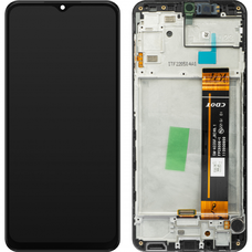 Samsung Galaxy A23 A235 LCD kijelzőmodul, fekete