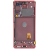 LCD Kijelzőmodul Samsung Galaxy S20 FE 5G G781, piros - 1. kép