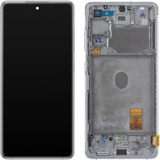 Samsung Galaxy S20 FE G780 LCD kijelzőmodul, fehér