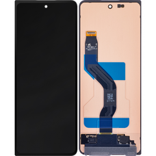 Samsung Galaxy Z Fold5 F946 LCD Kijelzőmodul, külső, keret nélkül, fekete