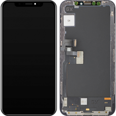 GX kijelzőmodul Apple iPhone X-hez, OLED verzió, fekete