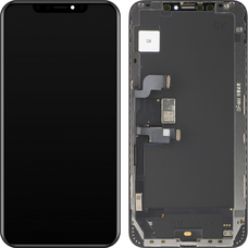 Apple iPhone XS Max LCD Kijelzőmodul GX, OLED verzió, fekete kijelzőmodul