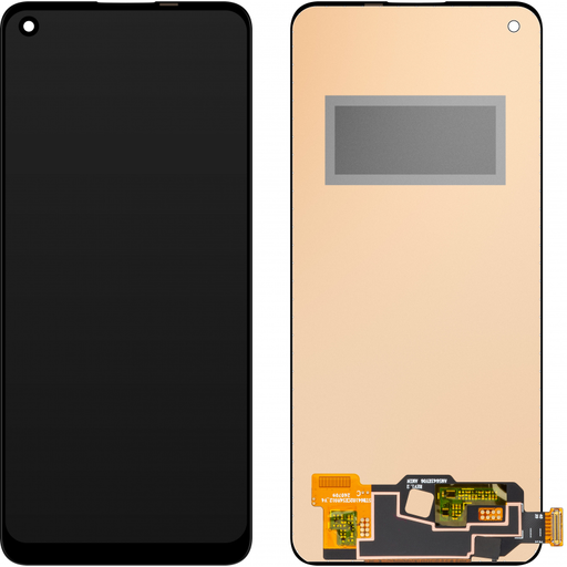 LCD kijelzőmodul MP Oppo Reno5 F / Reno5 Lite / Reno5 Z / Reno6 Lite / Reno7 Lite készülékekhez, keret nélkül, utángyártott, fekete