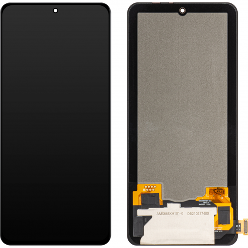 LCD kijelző modul MP Xiaomi Poco F3 / F4, OLED verzió, keret nélkül, utángyártott, fekete