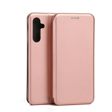 Beline Fliptok Mágneses Samsung A15A156 rózsaarany tok