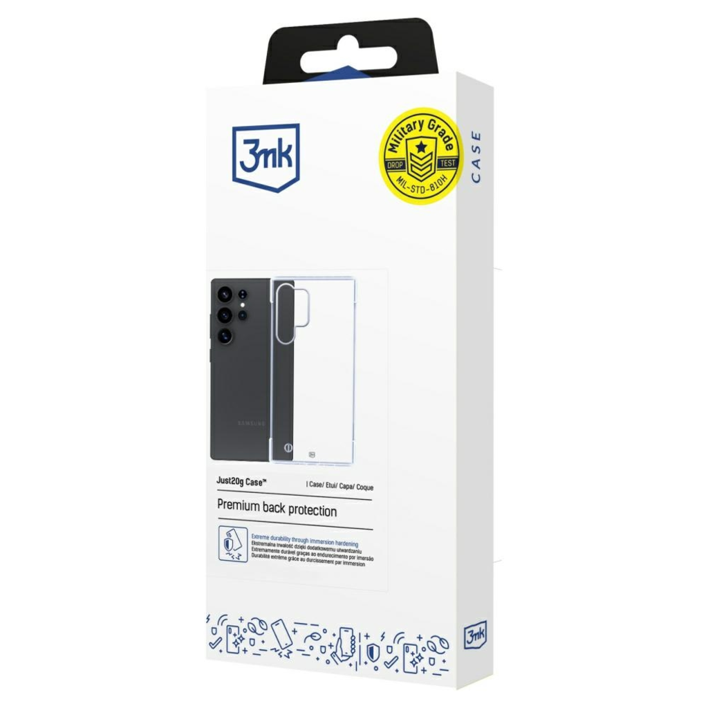  Samsung Galaxy S25 Ultra 3MK Just20g Átlátszó tok - 8