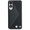 BMW Bőr Oversized Stripes MagSafe tok Samsung Galaxy S25 Edge fekete tok - 1. kép