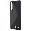BMW Bőr Oversized Stripes MagSafe tok Samsung Galaxy S25 Edge fekete tok - 4. kép