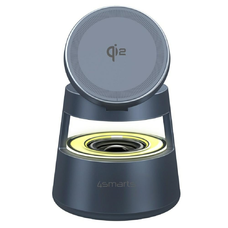 Charging station 4smarts Aura Sound Qi2 grey