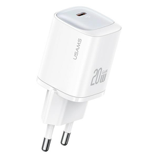 USAMS CC248 20W GaN USB-C Gyors Töltés HC Series fehér
