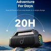 Bluetooth Hangszóró Anker SoundCore Boom 2 Pro, 140W, TWS, RGB, Vízálló, Fekete A3134A11 - 2. kép